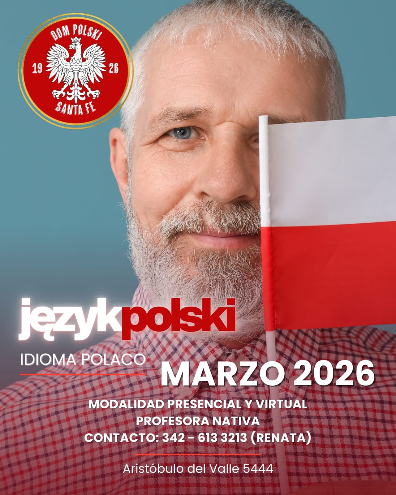 Clases de polaco en Dom Polski de Santa Fe